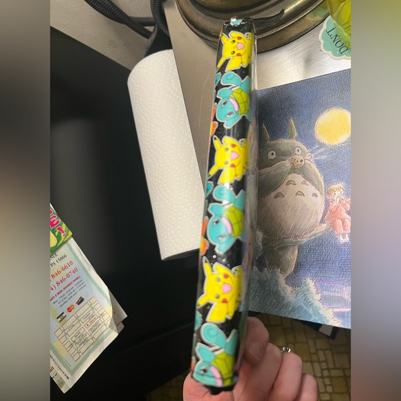 Pokemon Pikachu Squirtle Charmander Zip Around Wallet - Picture 6 of 10